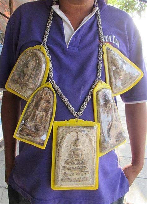 Malaysian thai sacred amulet necklace